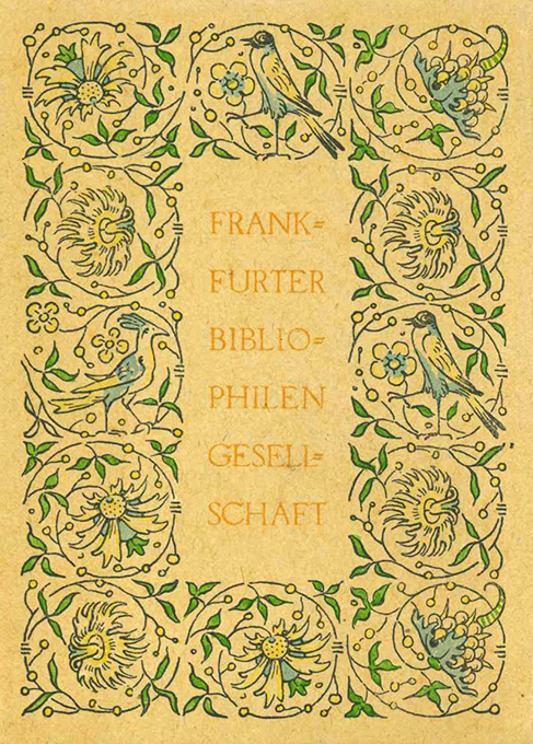 Frankfurter Bibliophilengesellschaft