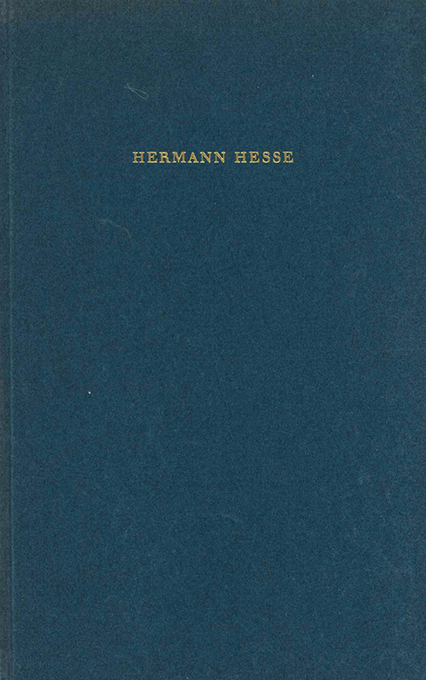 Hesse, Neue deutsche Bücher