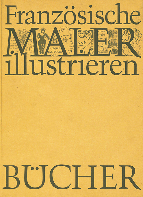 Französische Maler illustrieren Bücher