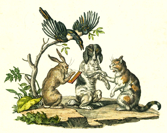 Disteli, Romantische Tierbilder