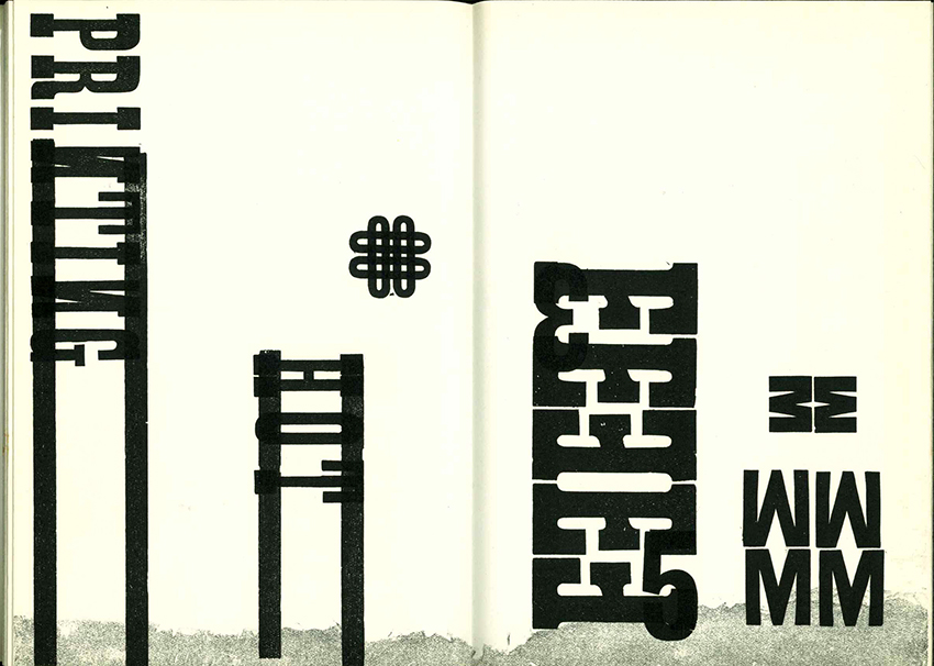 Grieshaber, poesia typographica