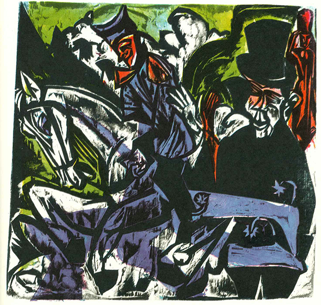 Chamisso, Peter Schlemihl (Kirchner) Drei Lilien