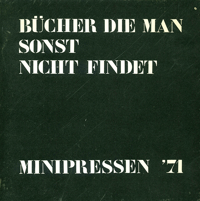 Bücher die man sonst nicht findet...71