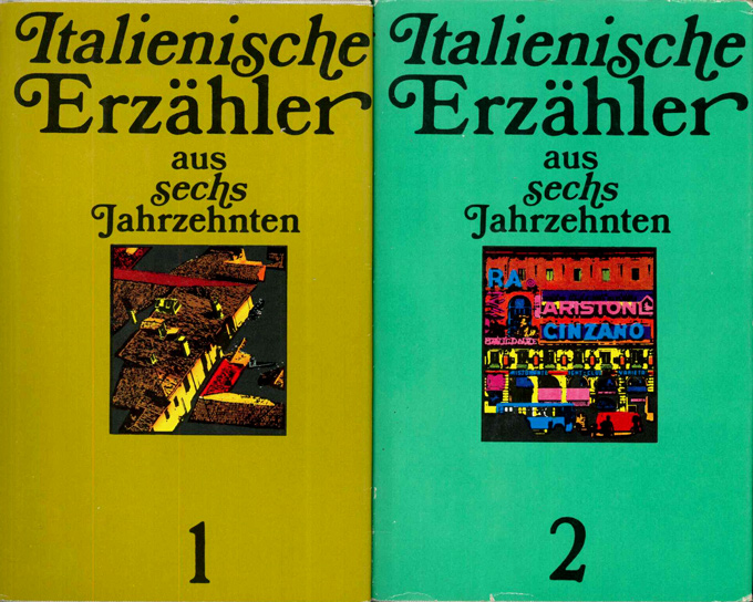 Italienische Erzähler (Volk und Welt)