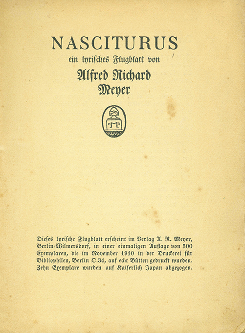 Meyer, A.R., Nasciturus