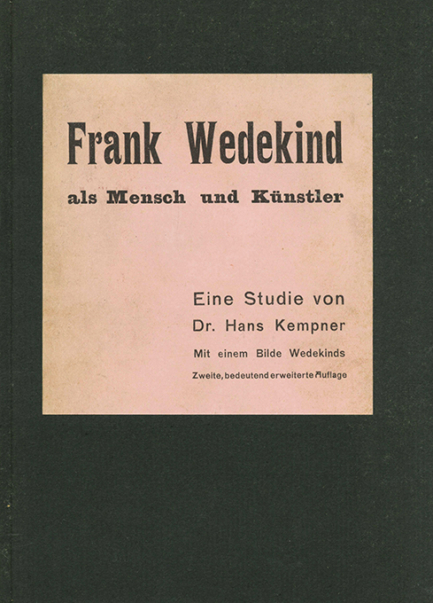 Kempner, Frank Wedekind