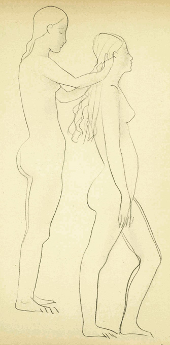 Marcks, Vierundzwanzig Zeichnungen