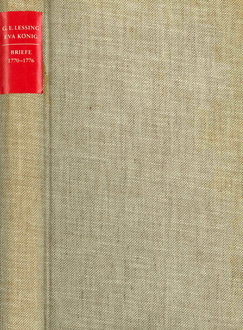 Lessing, G.E., Meine liebste