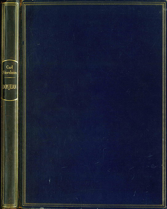 Sternheim, Don Juan 1909