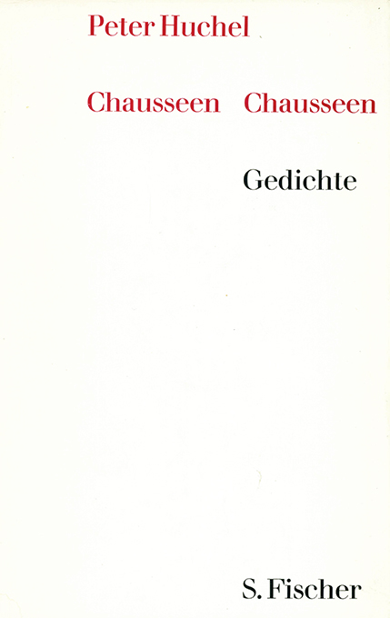 Huchel, Chausseen Chausseen 4.-5. Tsd.