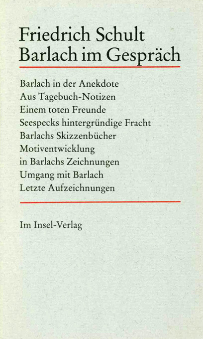 Schult, Barlach im Gespräch 1989