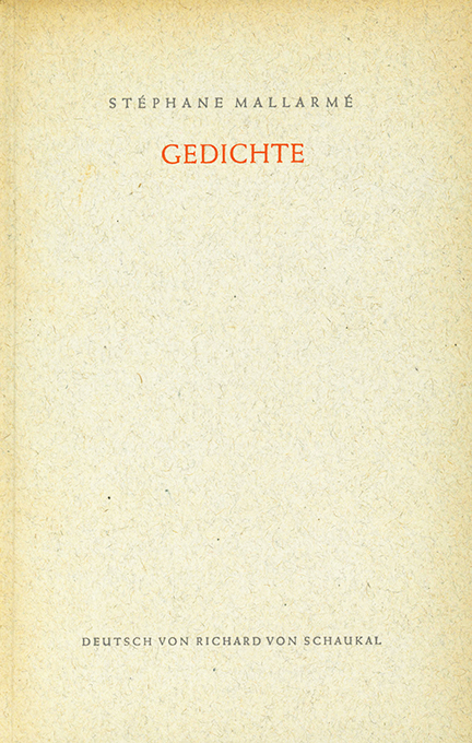 Mallarmé, Gedichte
