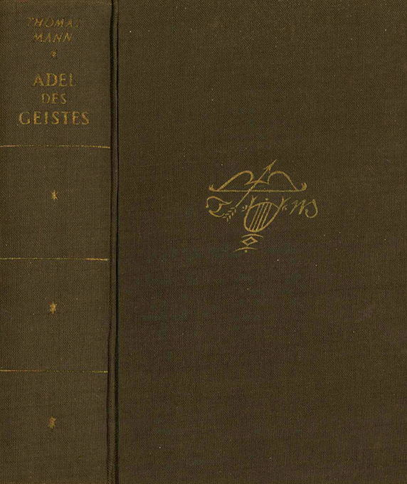 Mann, Th., Adel des Geistes 1945