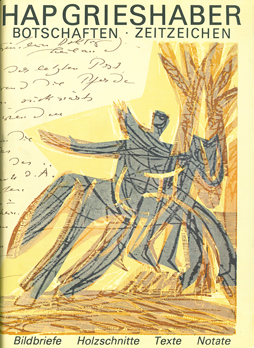 HAP Grieshaber. Botschaften 1983 Reclam