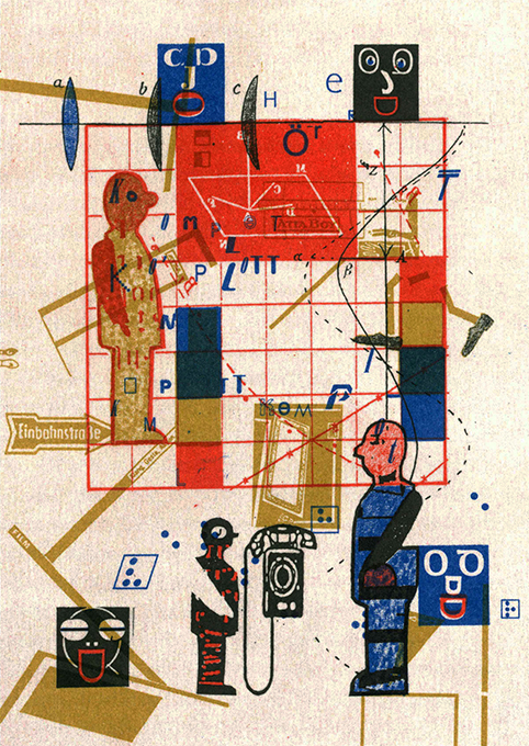 Walser, M., Ein Flugzeug (Graph. Bücher)