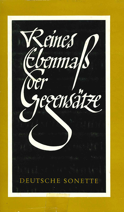 Reines Ebenmaß der Gegensätze