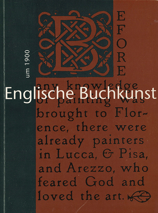 Braesel, Englische Buchkunst um 1900