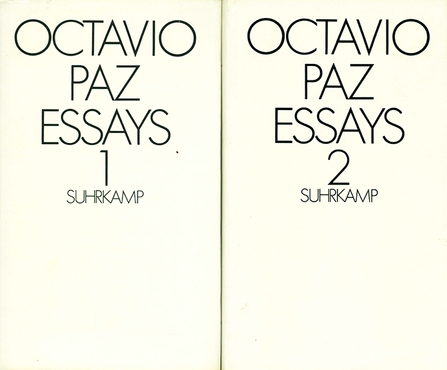 Paz, Essays