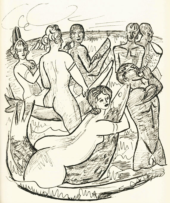 Goethe, Faust II 1957 (Beckmann, Goldene Brunnen)