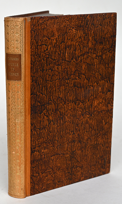 Strindberg, Spiele in Versen