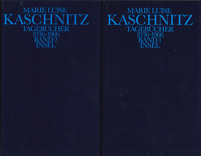 Kaschnitz, Tagebücher