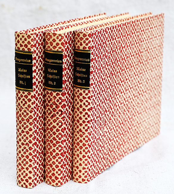 Gregorovius, Kleine Schriften