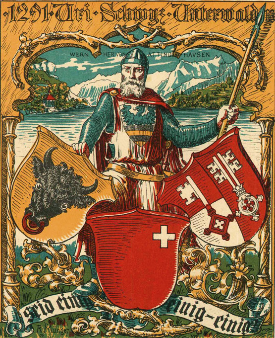Münger, Sammlung von Wappen
