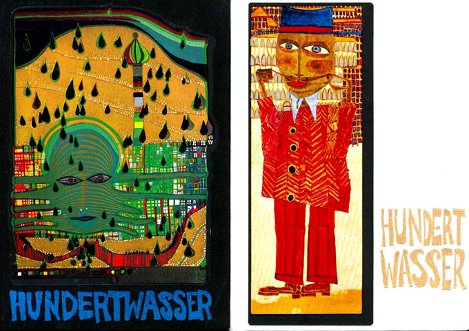 Hundertwasser 1973 New Zealand + New York