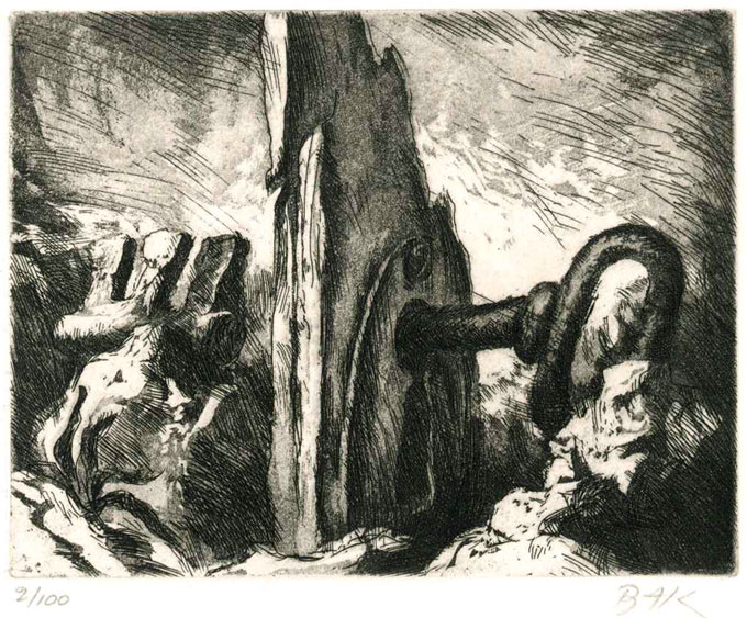 BAK, Original-Radierung