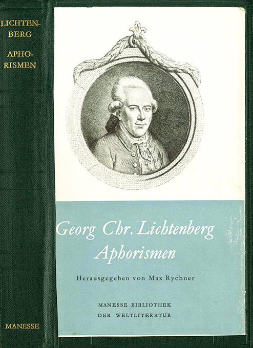 Lichtenberg, Aphorismen (Manesse)