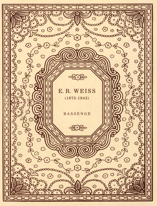 E.R. Weiss (1875 - 1942)