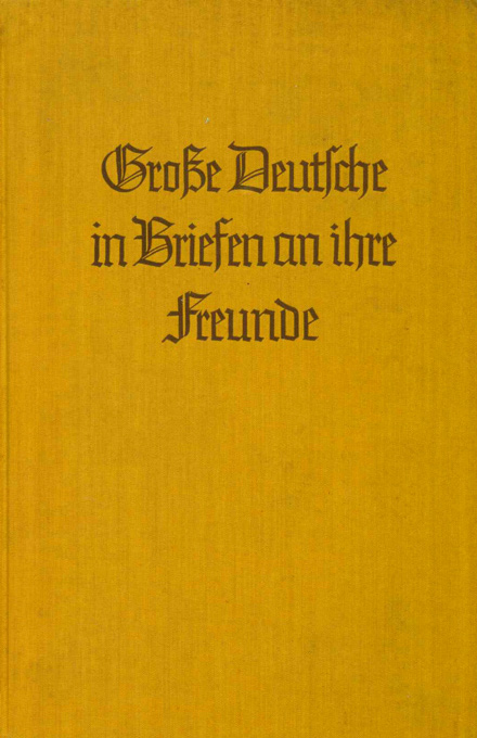 Rasch, Große Deutsche in Briefen