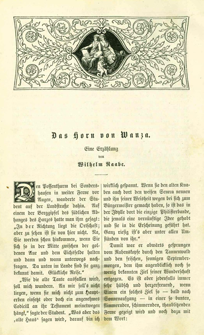 Raabe, Das Horn von Wanza