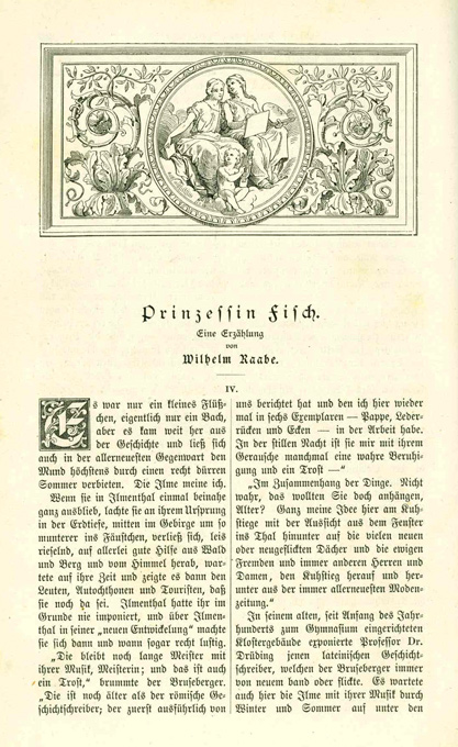 Raabe, Prinzessin Fisch IV - V (Westermanns)