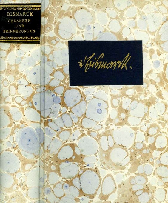 Bismarck, Gedanken und Erinnerungen 1952