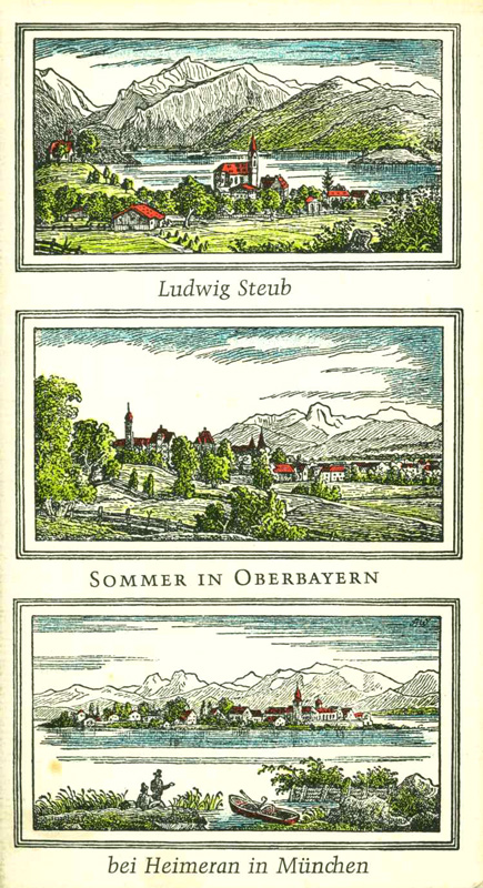 Steub, Sommer in Oberbayern