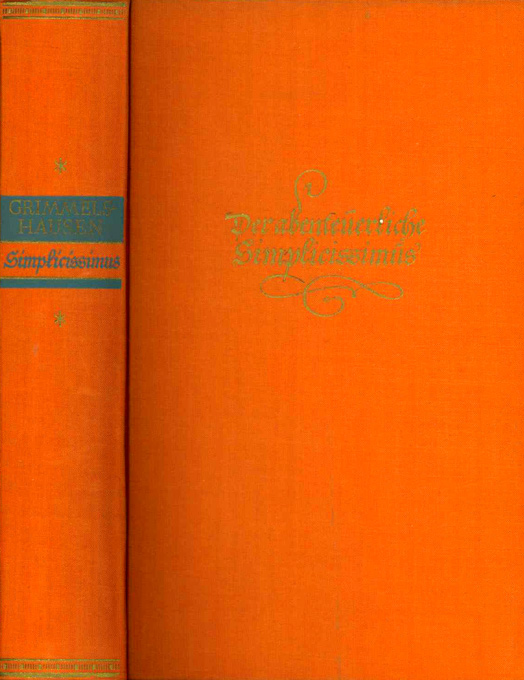 Grimmelshausen, Der abenteuerliche Simplicissimus (Insel) 1938