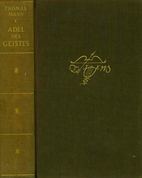 Mann, Th., Adel des Geistes 1955