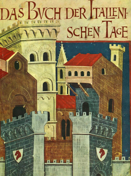 Buch der Italienischen Tage 1959