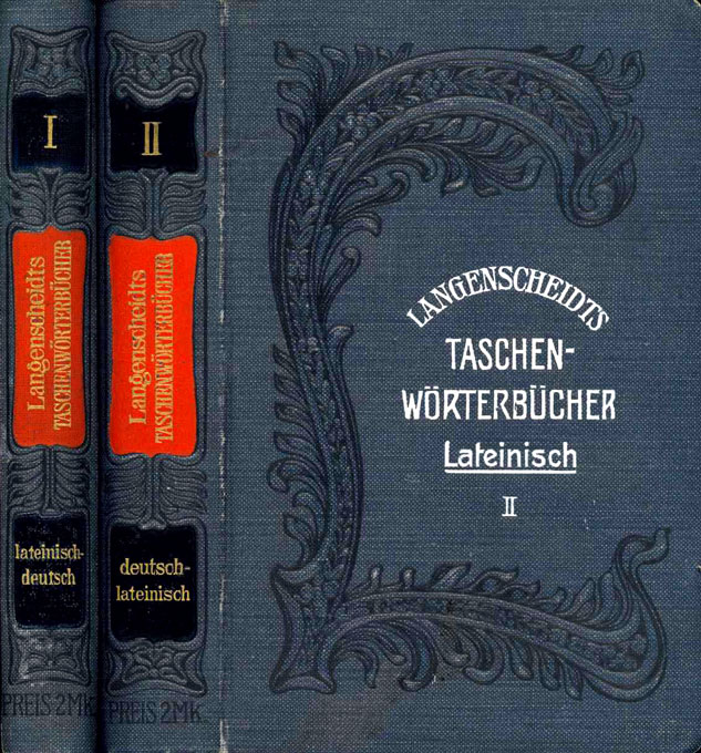 Menge, Taschenwörterbuch Lateinisch-Deutsch