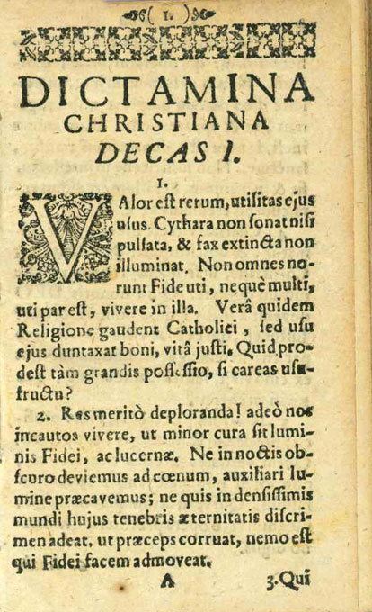 Dictamina Christiana