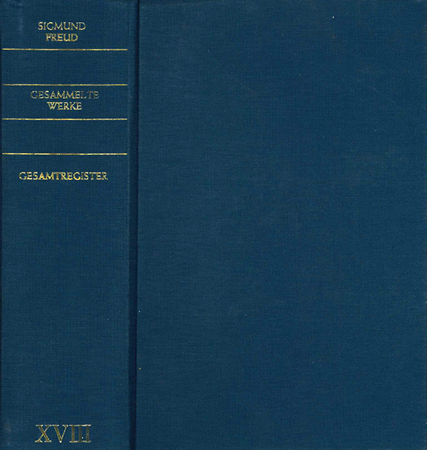 Freud, S., Gesammelte Werke XVIII