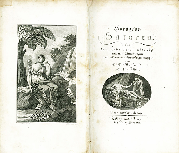 Wieland, Horazens Satyren