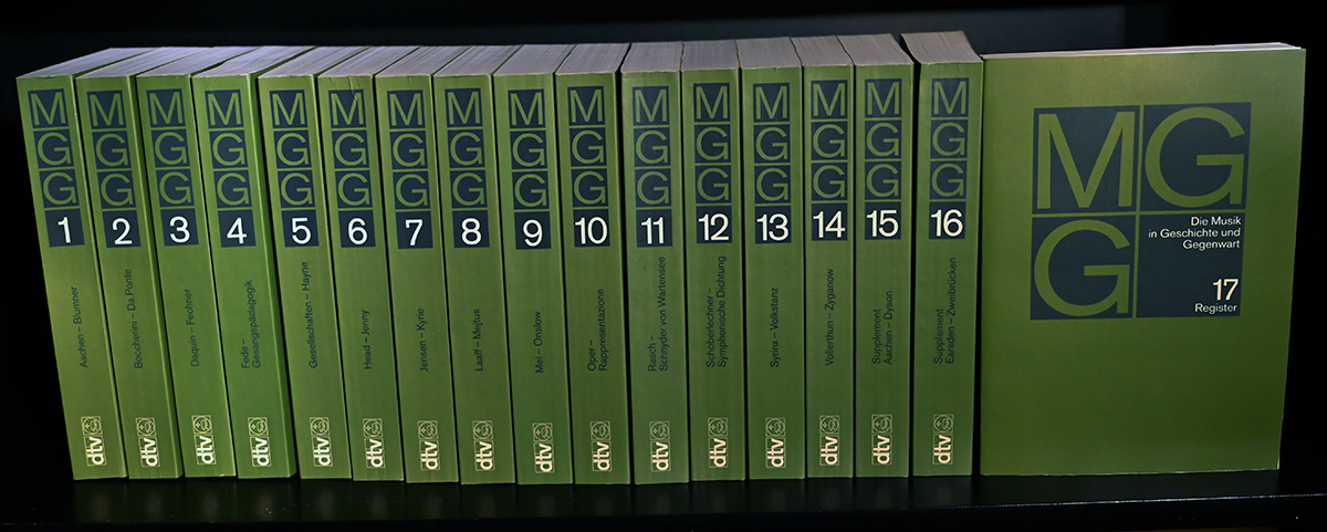 Blume, Die Musik in Geschichte und Gegenwart