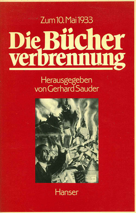 Sauder, Die Bücherverbrennung