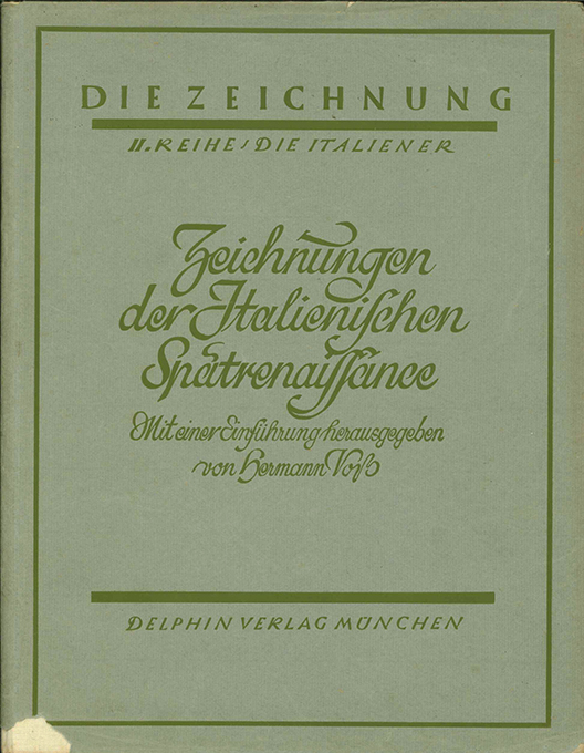 Voss, Zeichnungen der italienischen Spätrenaissance