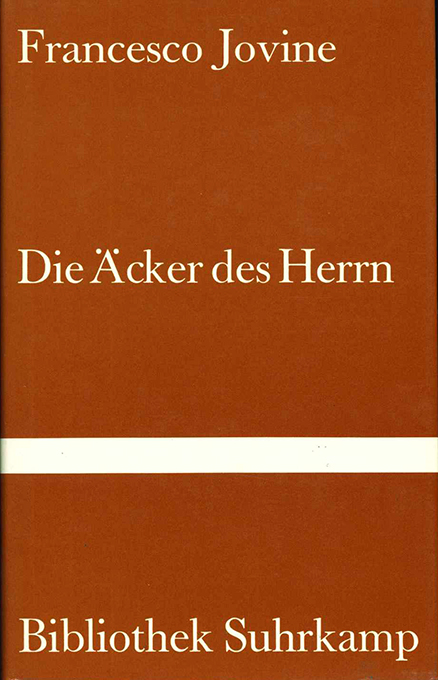 Jovine, Die Äcker des Herrn