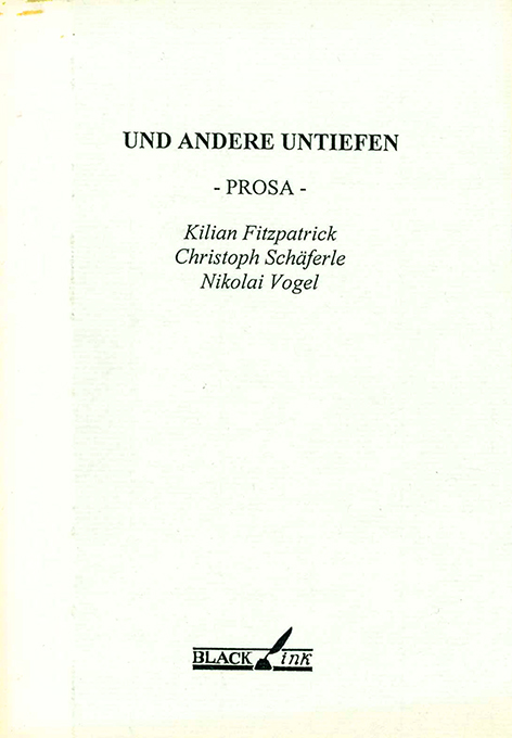 Fitzpatrick, Schäferle, Vogel, Und andere Untiefen