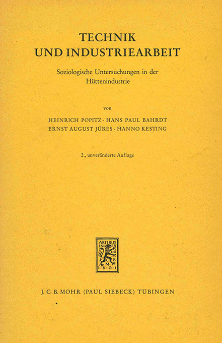 Technik und Industriearbeit