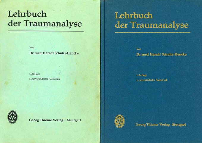 Schultz-Hencke, Lehrbuch der Traumanalyse 1968